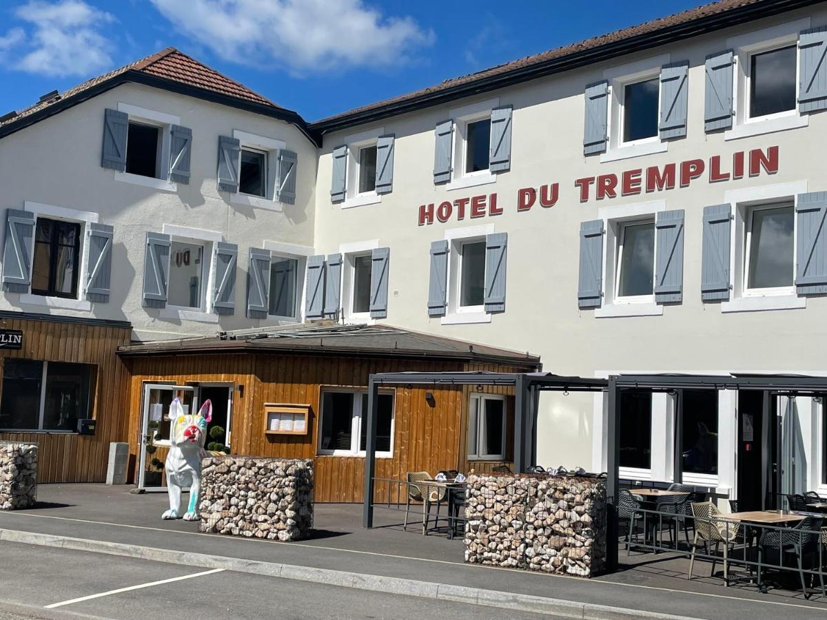 Hotel Restaurant & Spa Du Tremplin 比桑 外观 照片