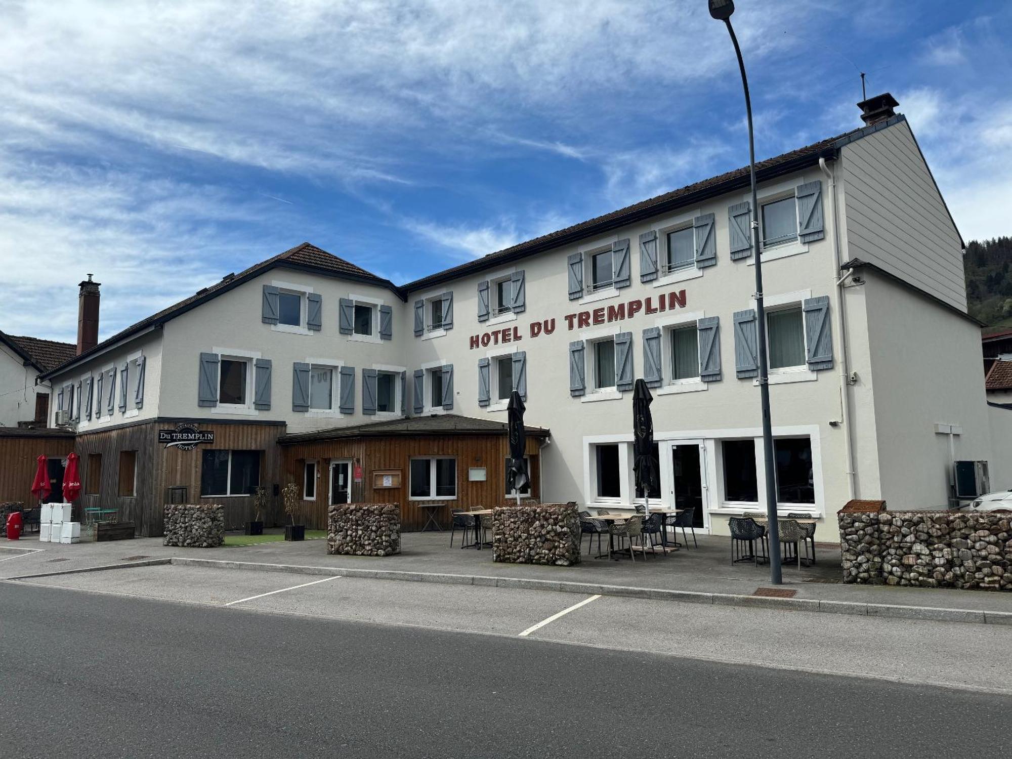 Hotel & Spa Du Tremplin 比桑 外观 照片